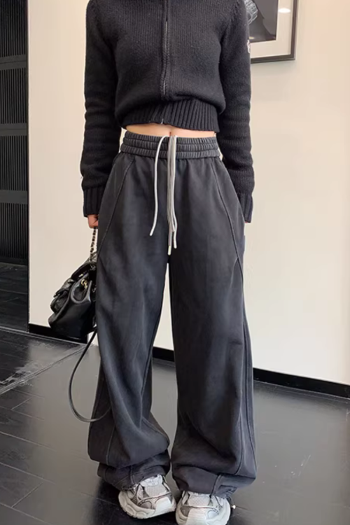 Vintage Washed Casual Pants