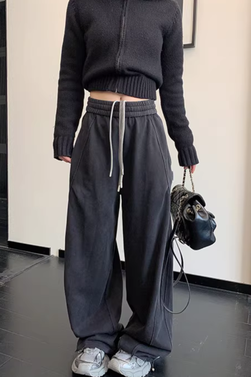 Vintage Washed Casual Pants