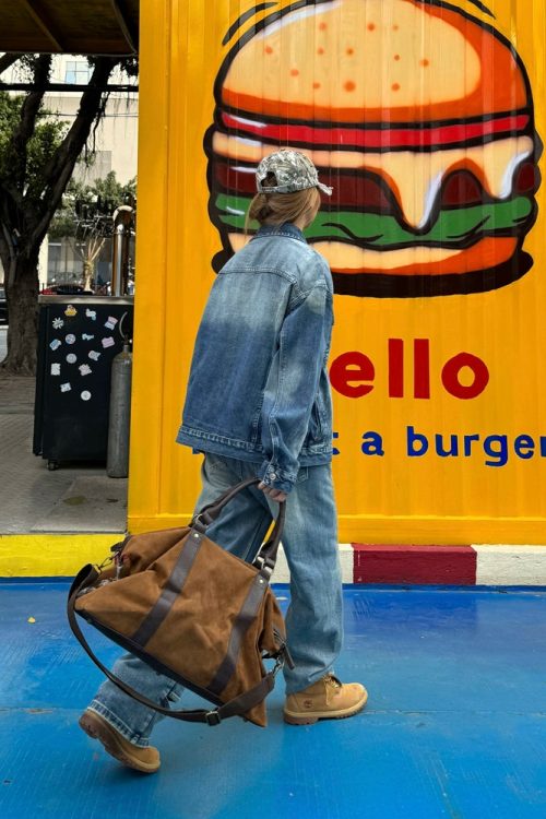 Vintage Washed Denim Jacket