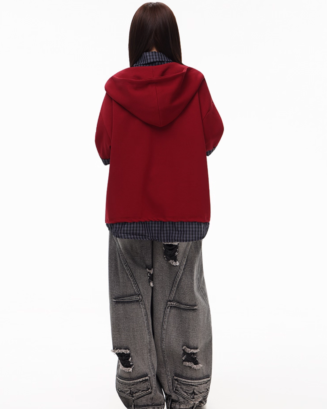 Vintage Washed Loose Wide Jeans Vintage Washed Loose Wide Jeans