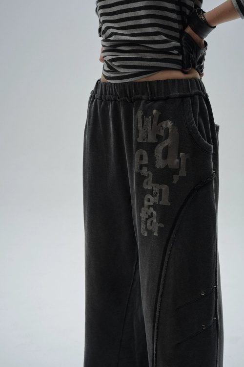 Vintage Washed Punk Sweatpants