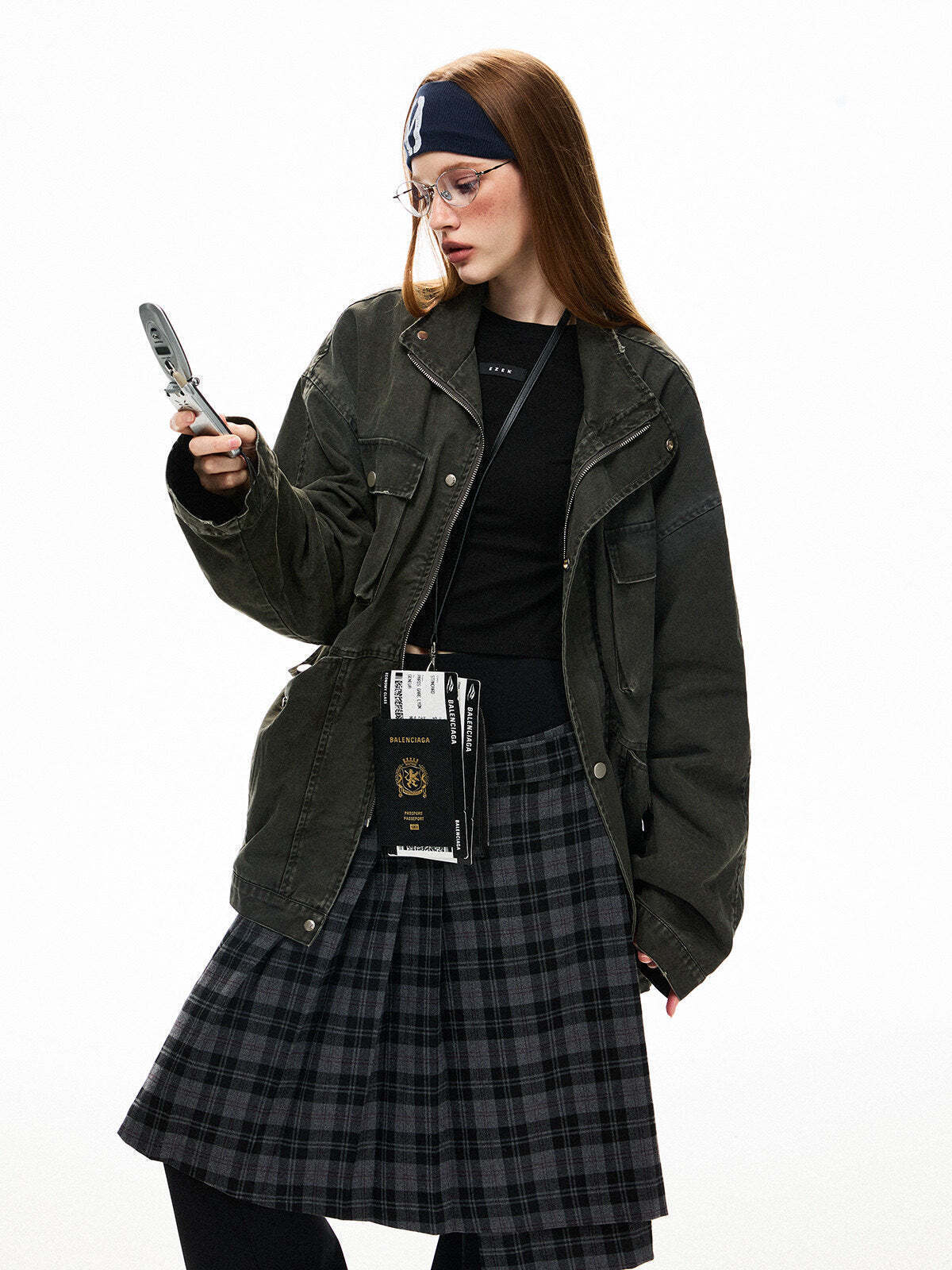 Vintage Washed Workwear Jacket