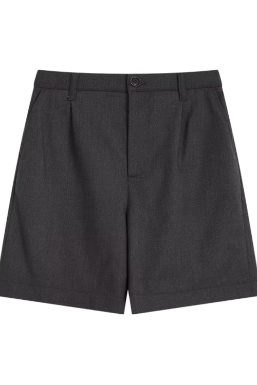 Vintage Wool Vest / Wool Knee-Length Shorts