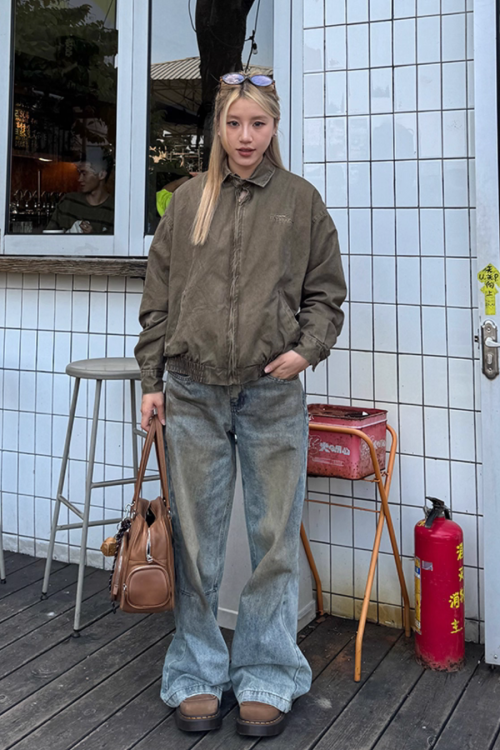 Vintage Work Short Jacket