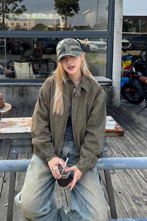 Vintage Work Short Jacket