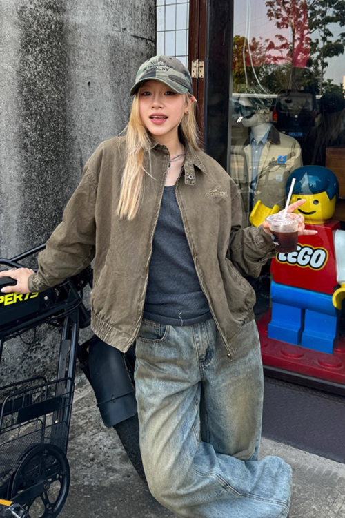 Vintage Work Short Jacket