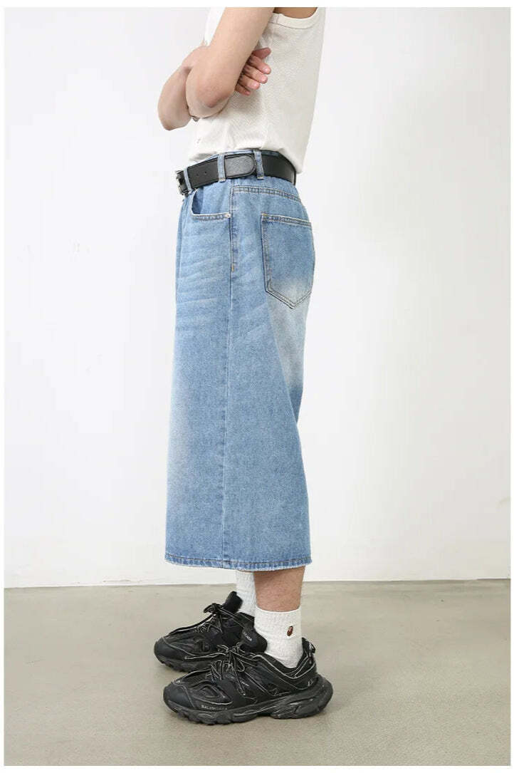 Vintage Y2K Loose Cropped Jeans Vintage Y2K Loose Cropped Jeans