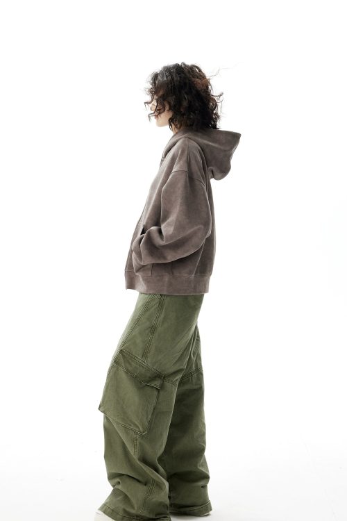 Vintage Zip Up Hoodie