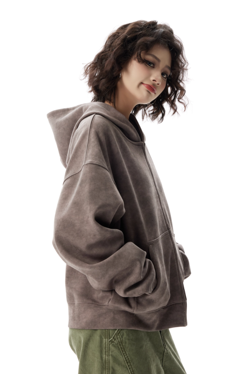 Vintage Zip Up Hoodie