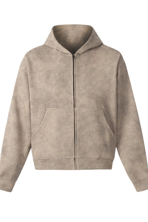 Vintage Zip Up Hoodie