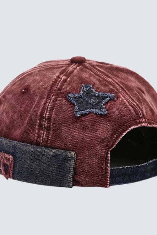 Washed Star Cap
