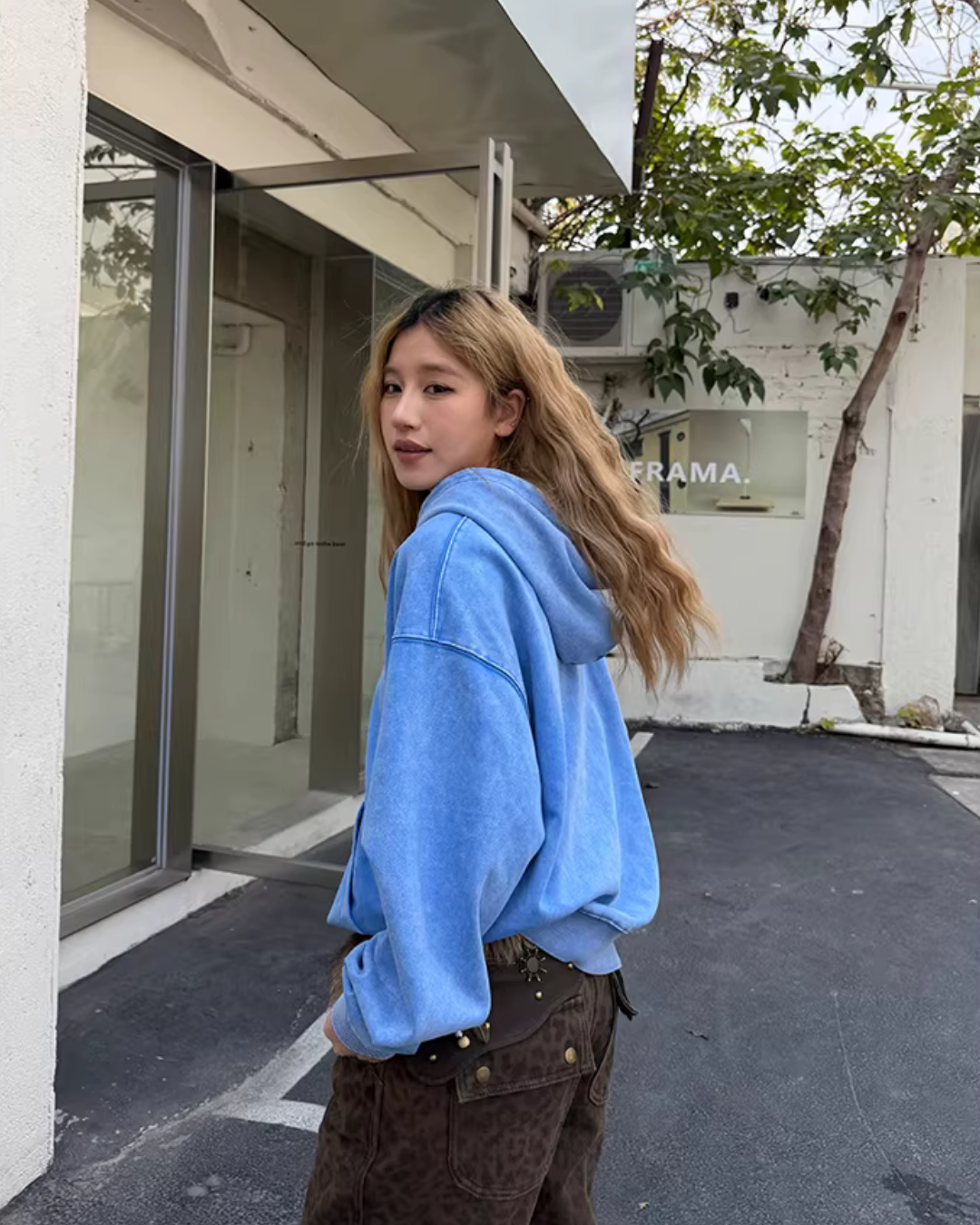 Washed Water Vintage Hoodie Washed Water Vintage Hoodie