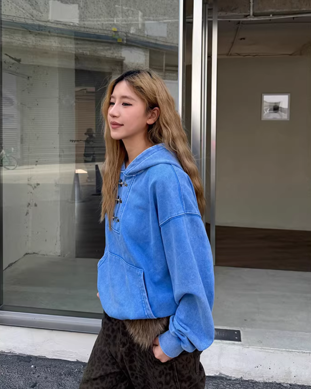 Washed Water Vintage Hoodie Washed Water Vintage Hoodie