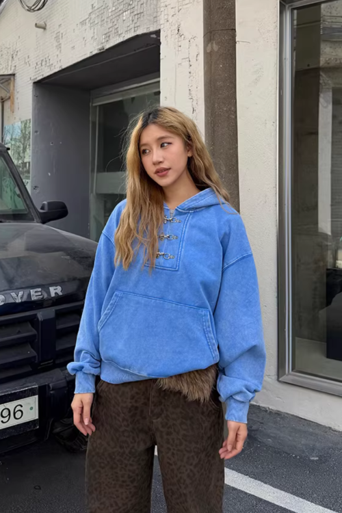 Washed Water Vintage Hoodie