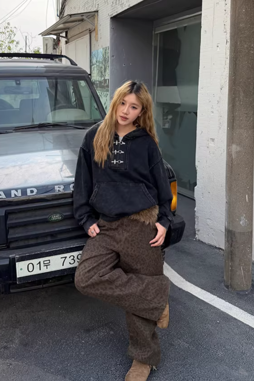 Washed Water Vintage Hoodie