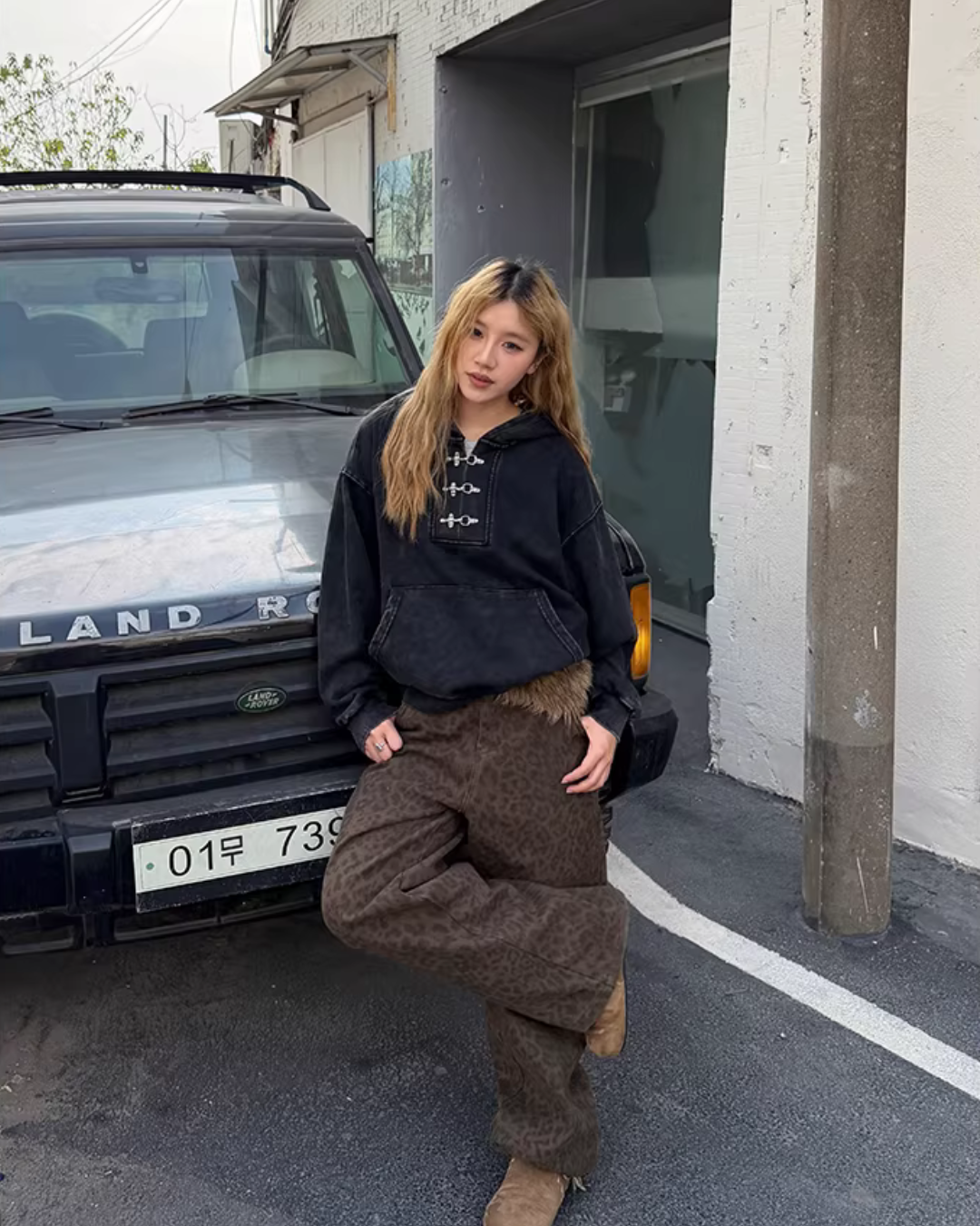 Washed Water Vintage Hoodie Washed Water Vintage Hoodie