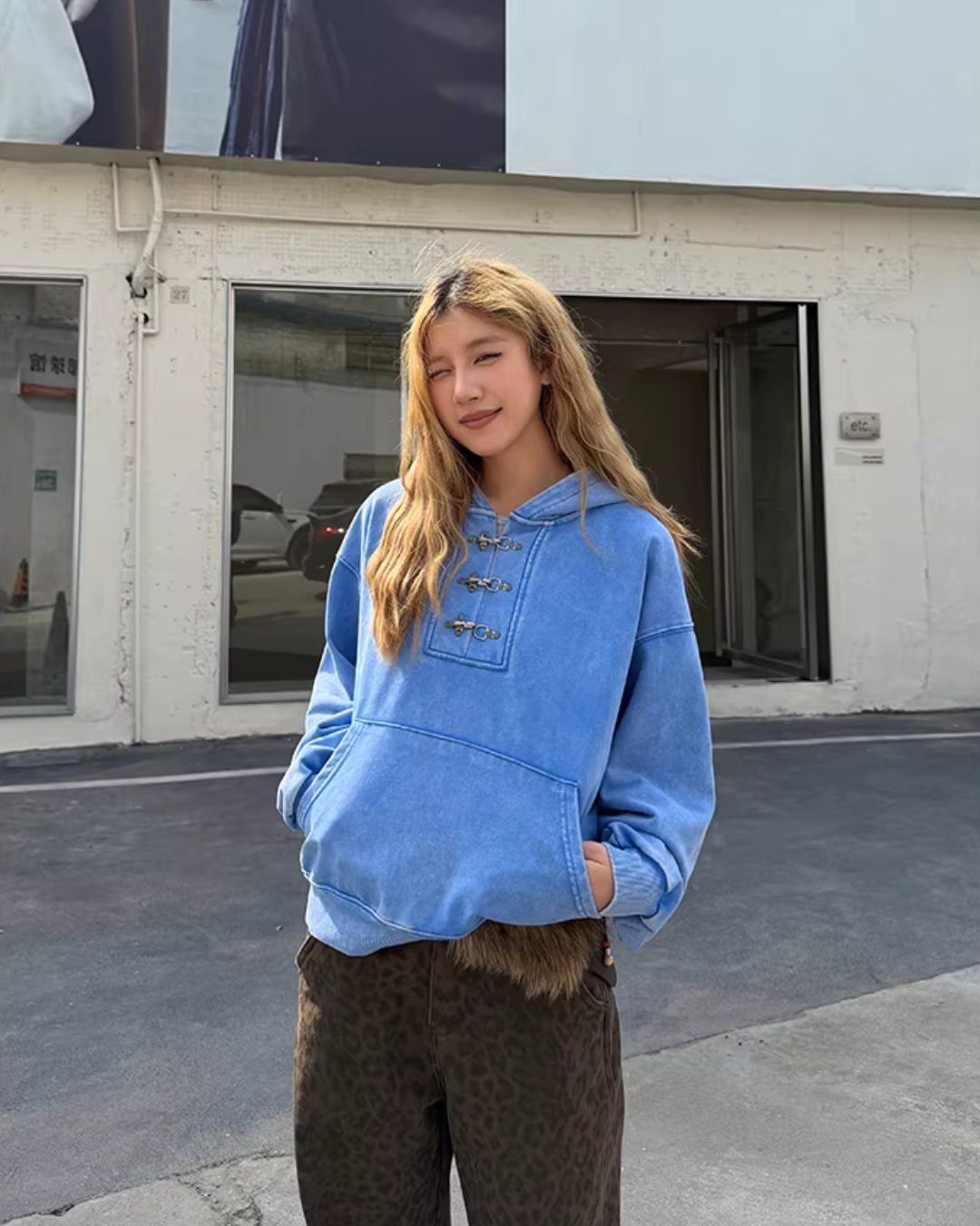 Washed Water Vintage Hoodie Washed Water Vintage Hoodie