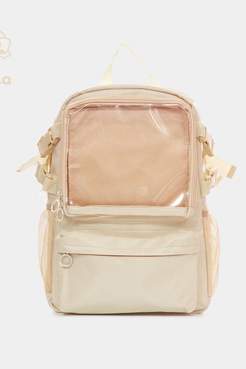 White Ita Backpack for Plushies and Pins