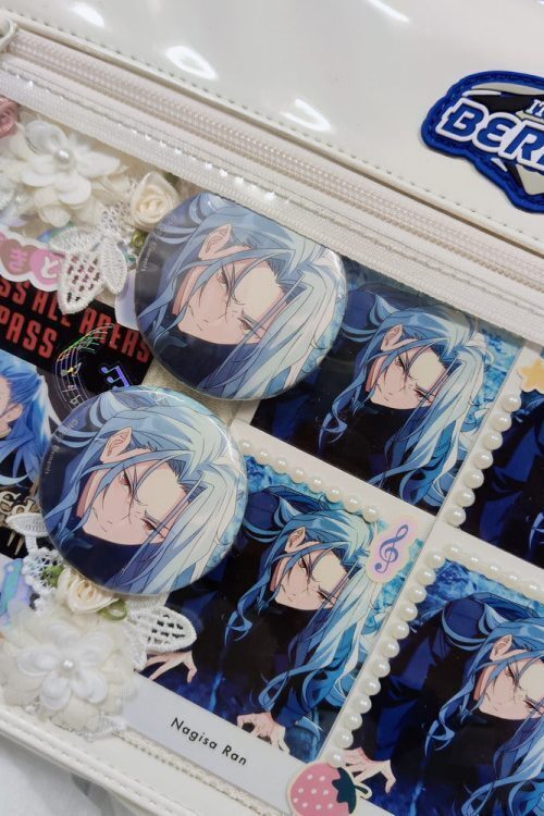 White Ita Shoulder Bag for Plushies and Pins