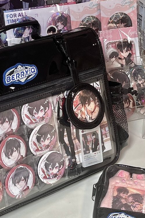 White Ita Shoulder Bag for Plushies and Pins