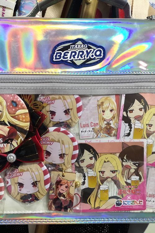 White Ita Shoulder Bag for Plushies and Pins