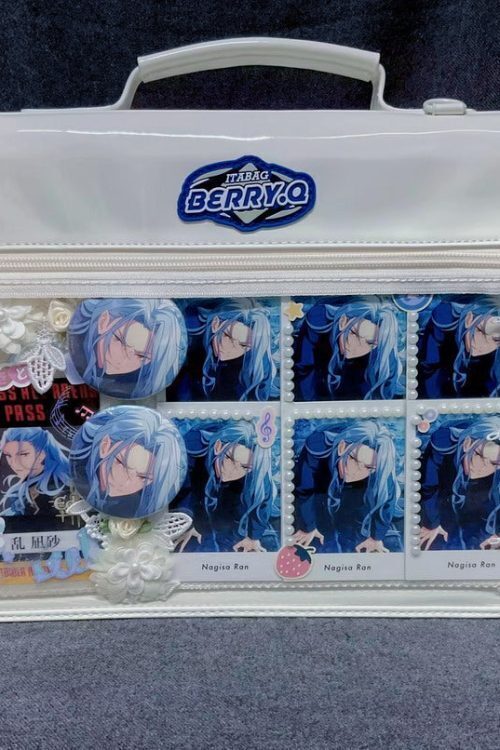 White Ita Shoulder Bag for Plushies and Pins