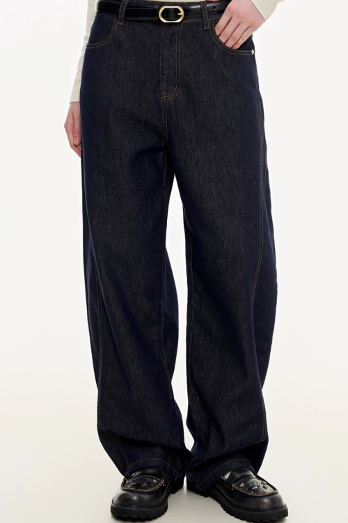 Wide Denim Pants