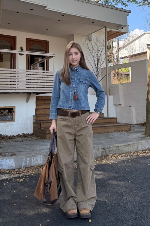 Wide Leg Casual Pants