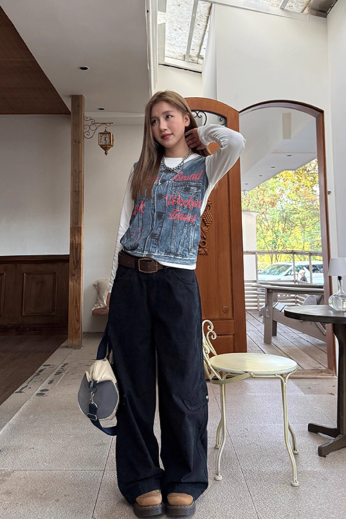 Wide Leg Casual Pants