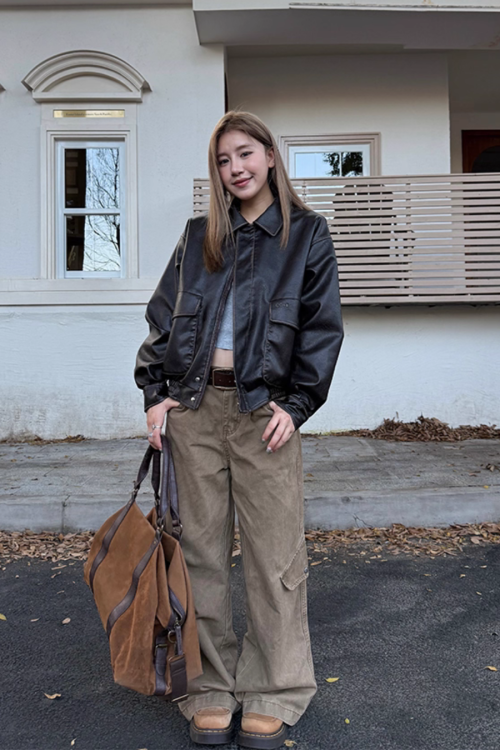 Wide Leg Casual Pants