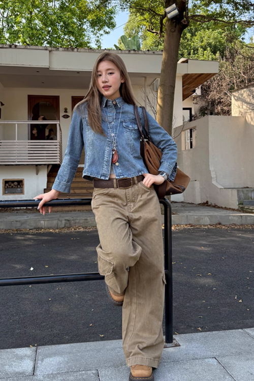 Wide Leg Casual Pants