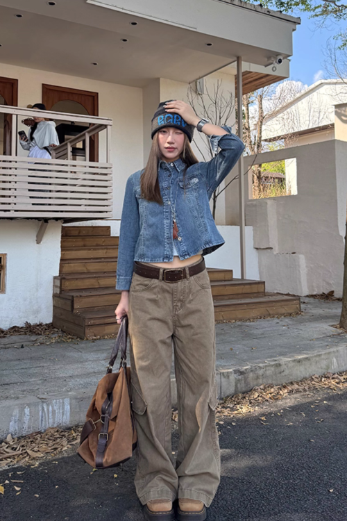 Wide Leg Casual Pants