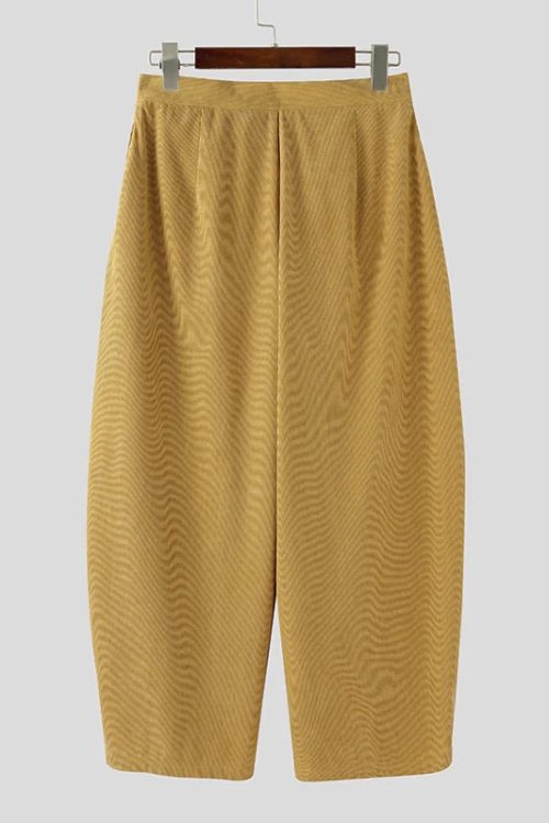 Wide Leg Corduroy Pants