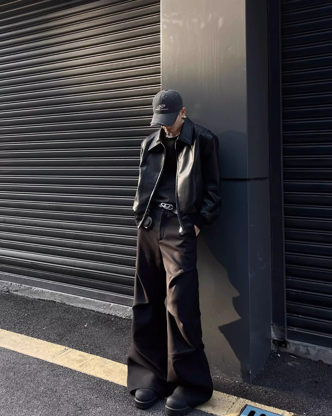 Wide Leg Pleated Casual Pants Wide Leg Pleated Casual Pants