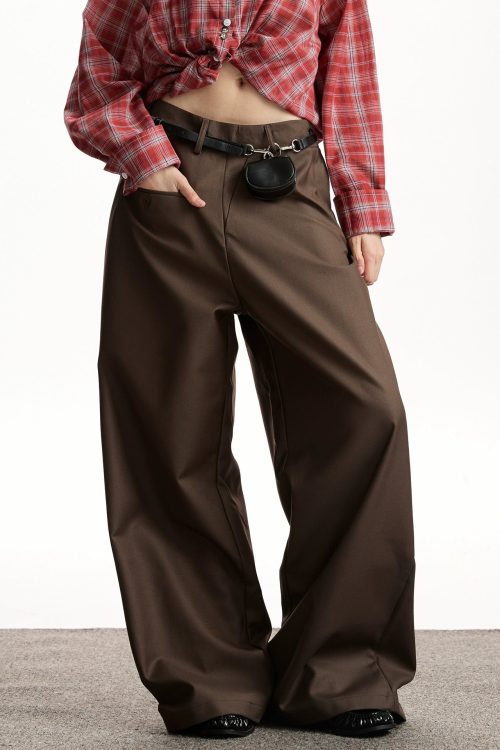 Wide Slacks Pants