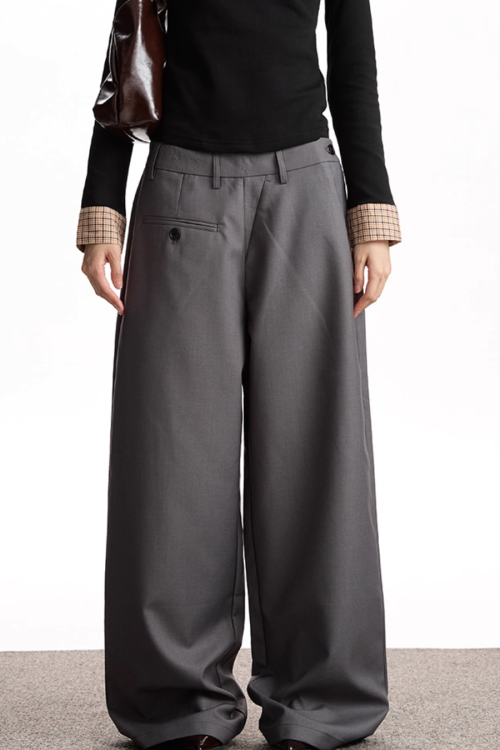 Wide Slacks Pants