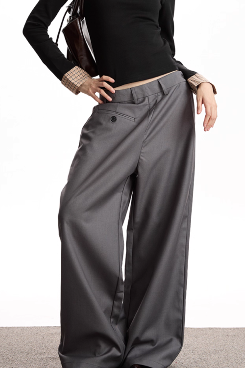 Wide Slacks Pants