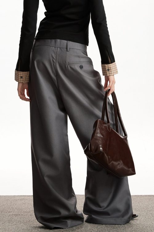 Wide Slacks Pants