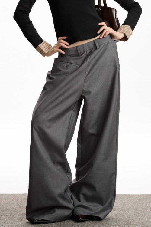 Wide Slacks Pants