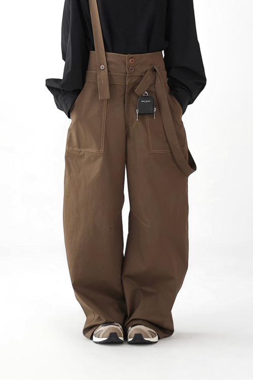 Wide Stretch Overalls