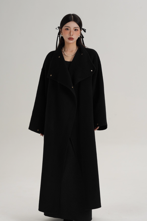 Wool Basic Long Coat
