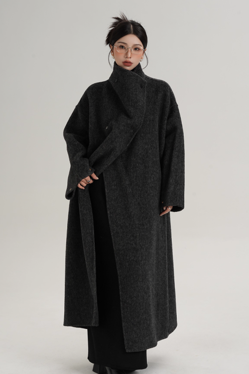 Wool Basic Long Coat