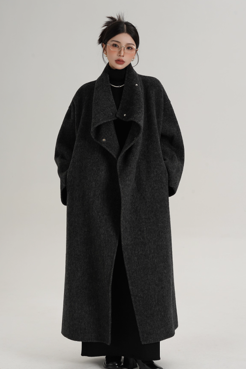 Wool Basic Long Coat