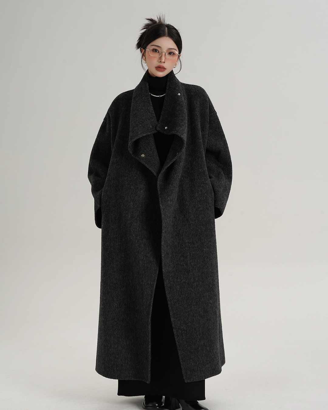 Wool Basic Long Coat Wool Basic Long Coat