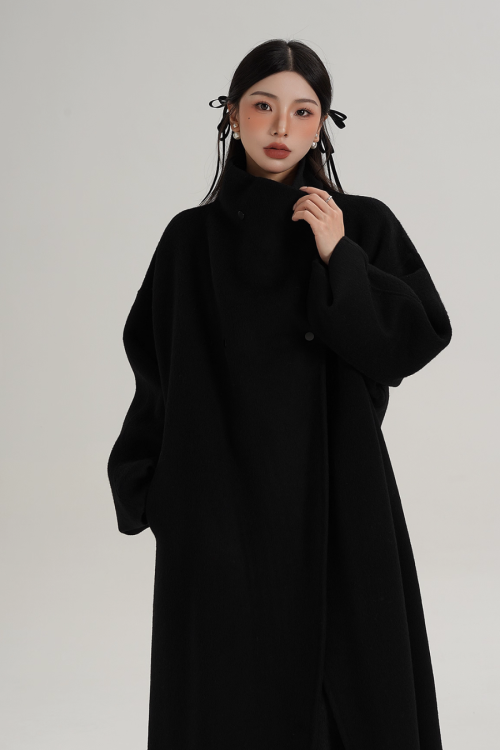 Wool Basic Long Coat
