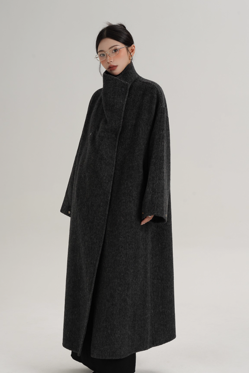 Wool Basic Long Coat