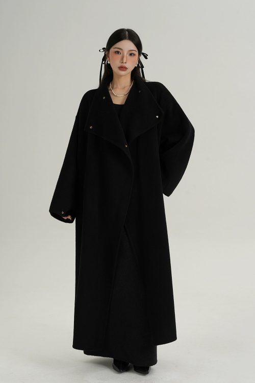 Wool Basic Long Coat