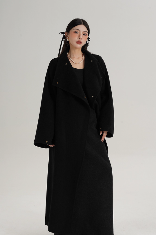 Wool Basic Long Coat