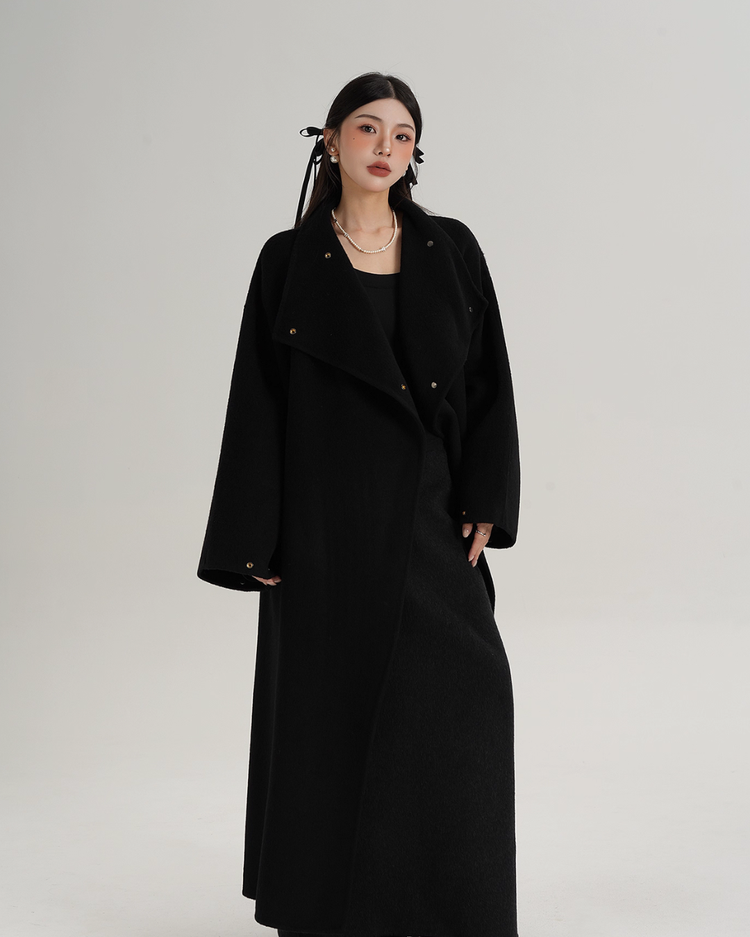 Wool Basic Long Coat Wool Basic Long Coat