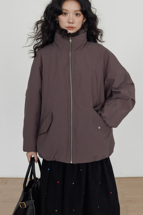 Wool Collar Vintage Jacket